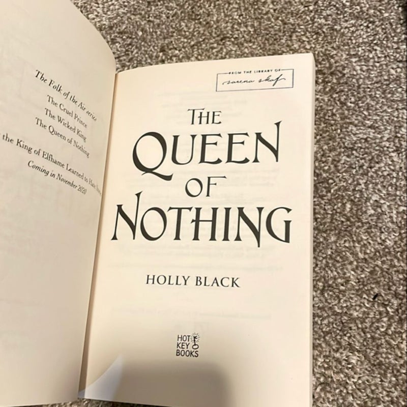 The Queen of Nothing (the Folk of the Air #3)