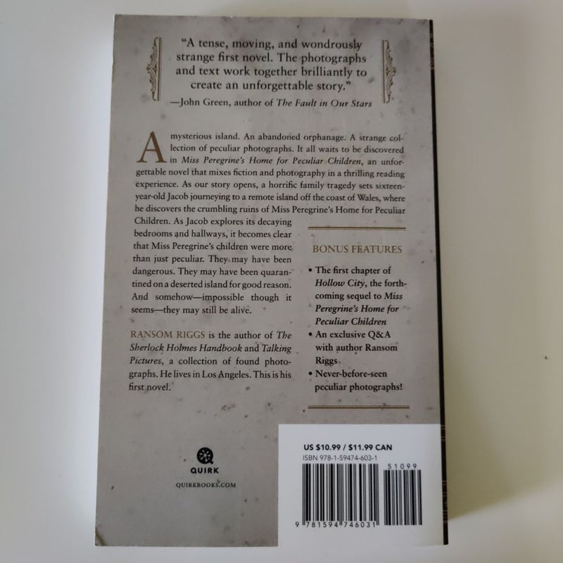 Miss Peregrine's Home for Peculiar Children