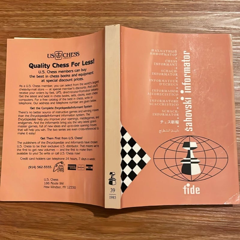 Chess Informant 39