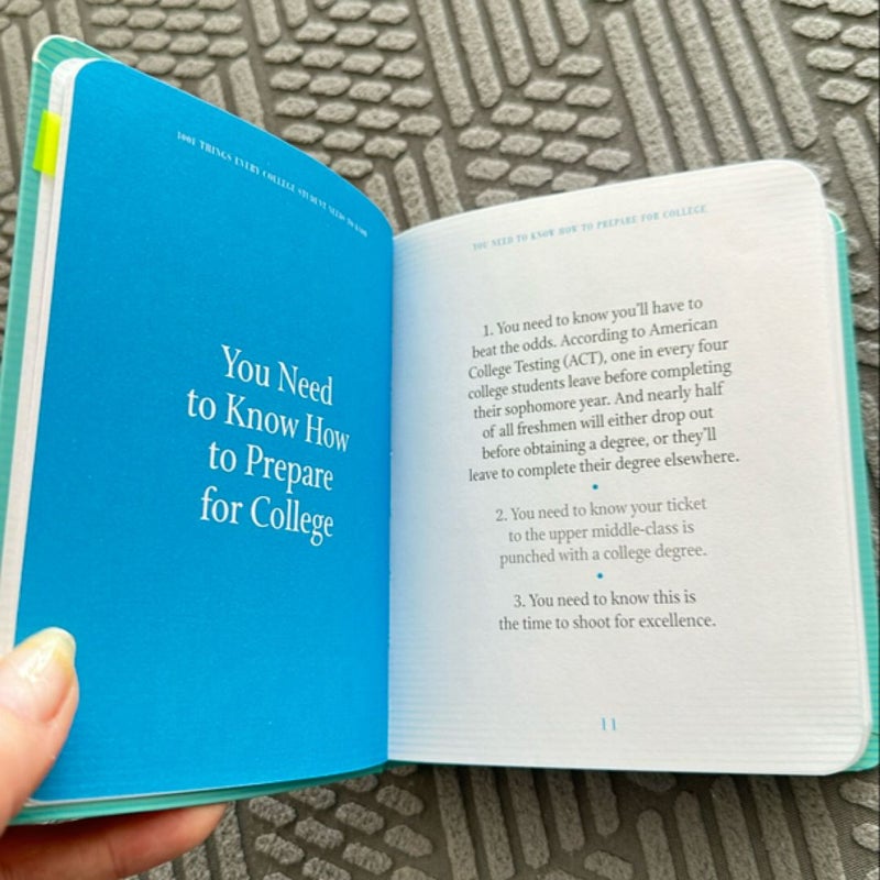 1001 Things Every College Student Needs to Know