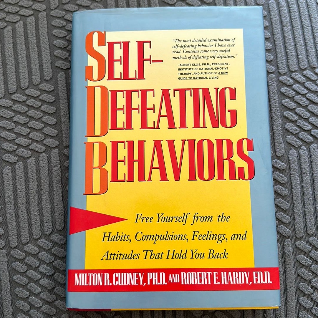 self-defeating-behaviors-by-milton-r-cudney-hardcover-pangobooks