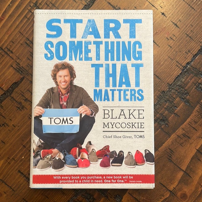 Start Something That Matters