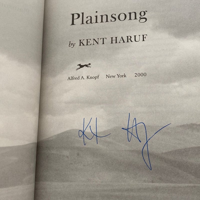 Plainsong—Signed 