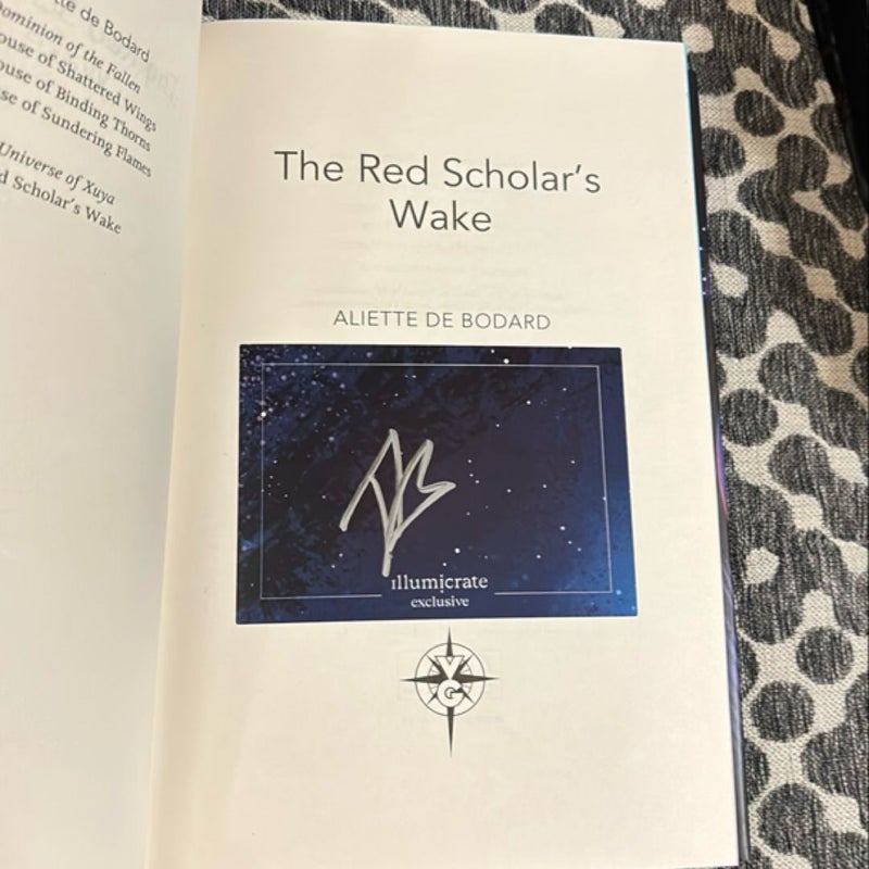 The Red Scholar's Wake