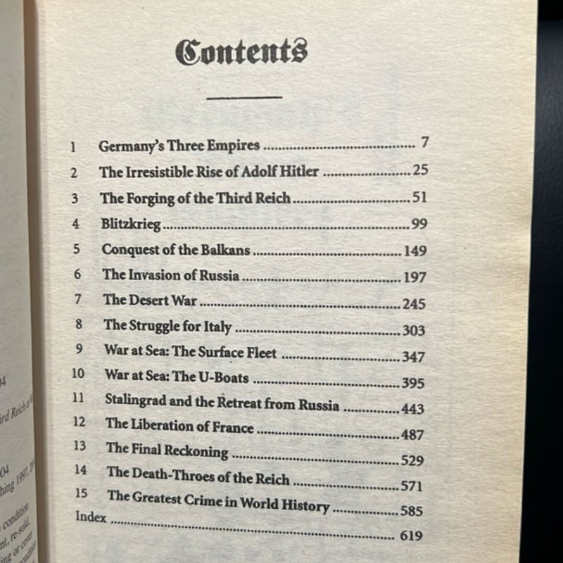 The Third Reich At War