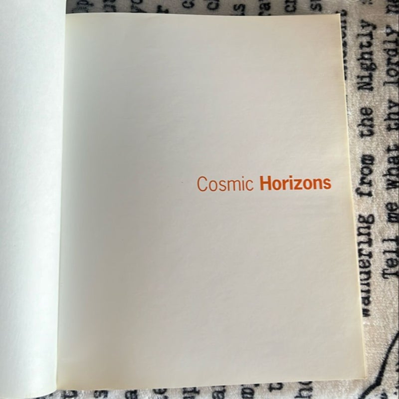 Cosmic Horizons