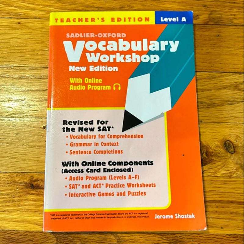 Vocabulary Workshop 2005