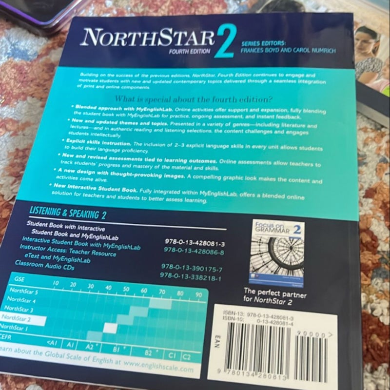 NorthStar Listening and Speaking 2 with Interactive Student Book Access Code and MyEnglishLab