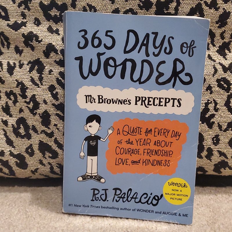 Wonder, Auggie & Me, 365 Days of Wonder Set