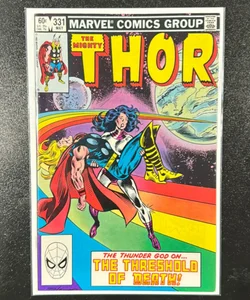 The Mighty Thor # 331 May 1983 Marvel Comics Thunder God 