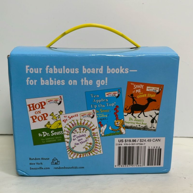The Little Blue Box of Bright and Early Board Books by Dr. Seuss by Seuss