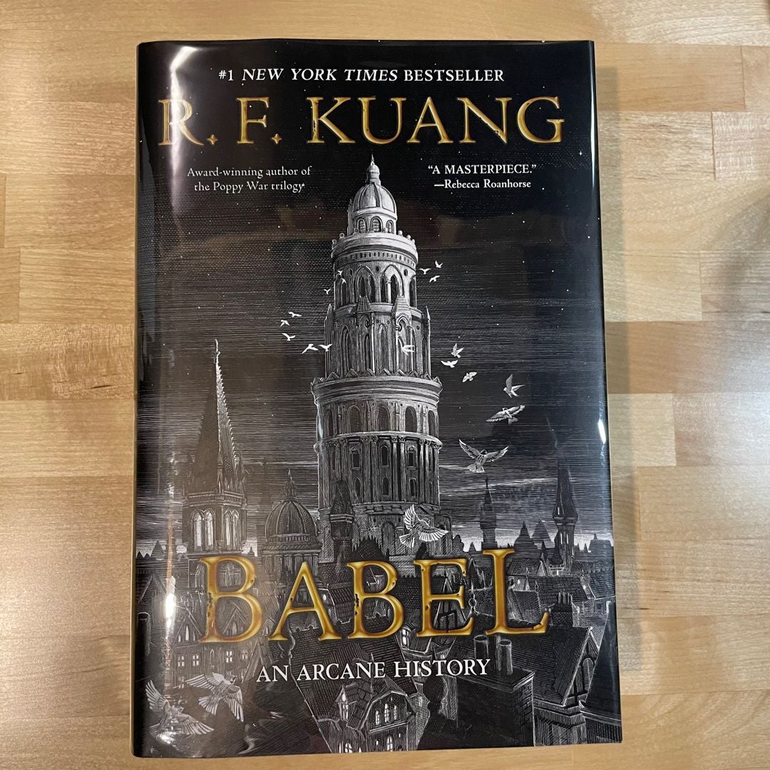 SIGNED Babel: An Arcane History by R.F. Kuang (2022, Hardcover) ~ INSCRIBED