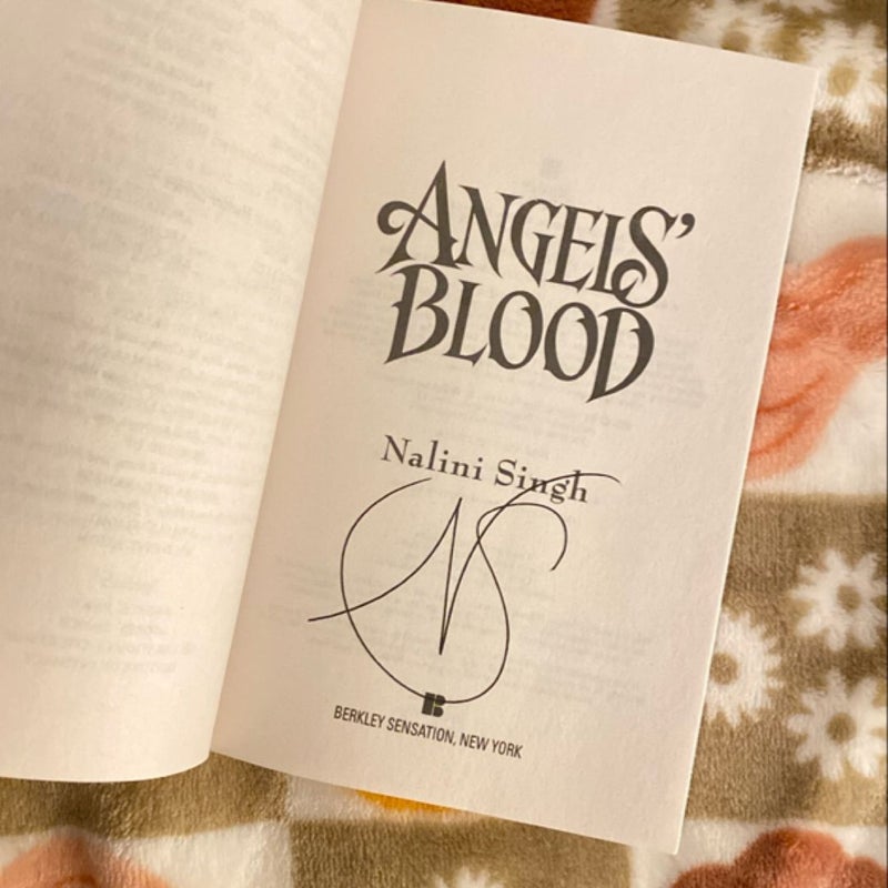 Angels' Blood SIGNED