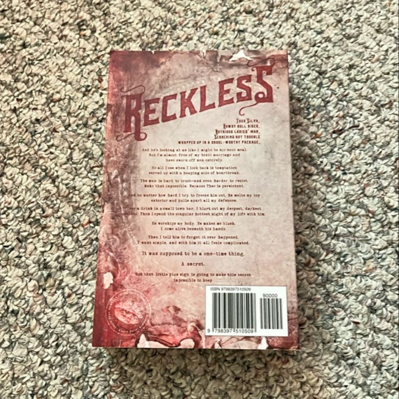 Reckless (Out of Print Cover)