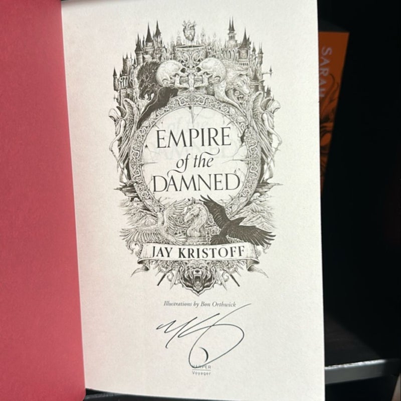 Empire of the Vampire and Empire of the Damned Waterstones Edition