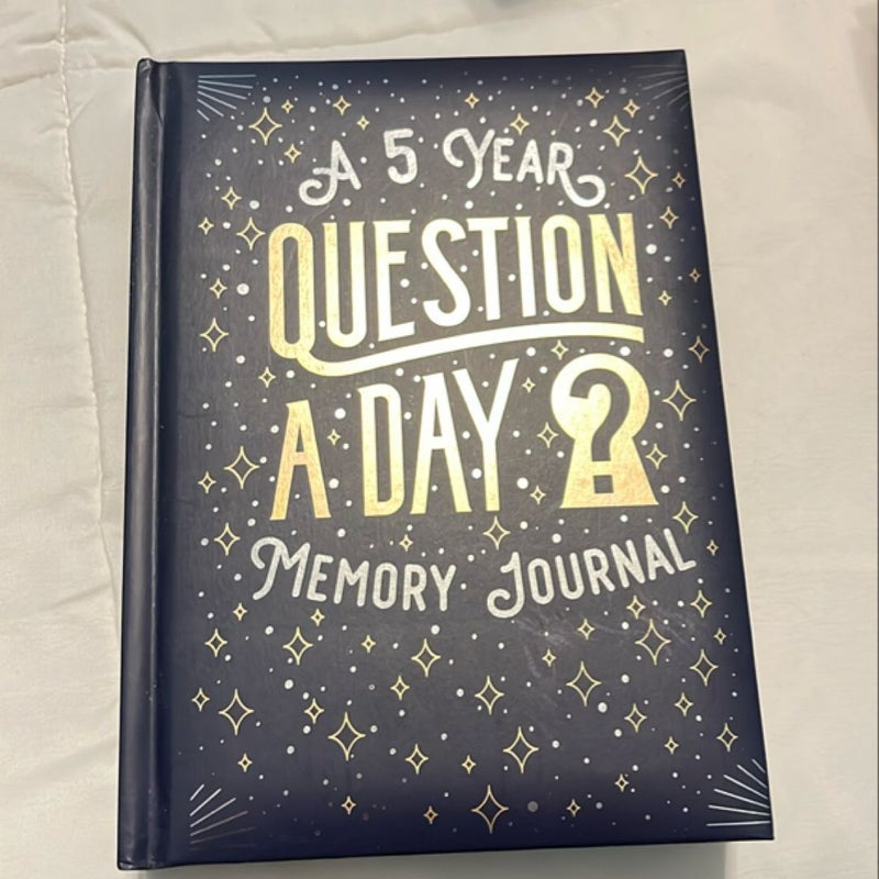 A Question a Day - a 5 Year Memory Journal