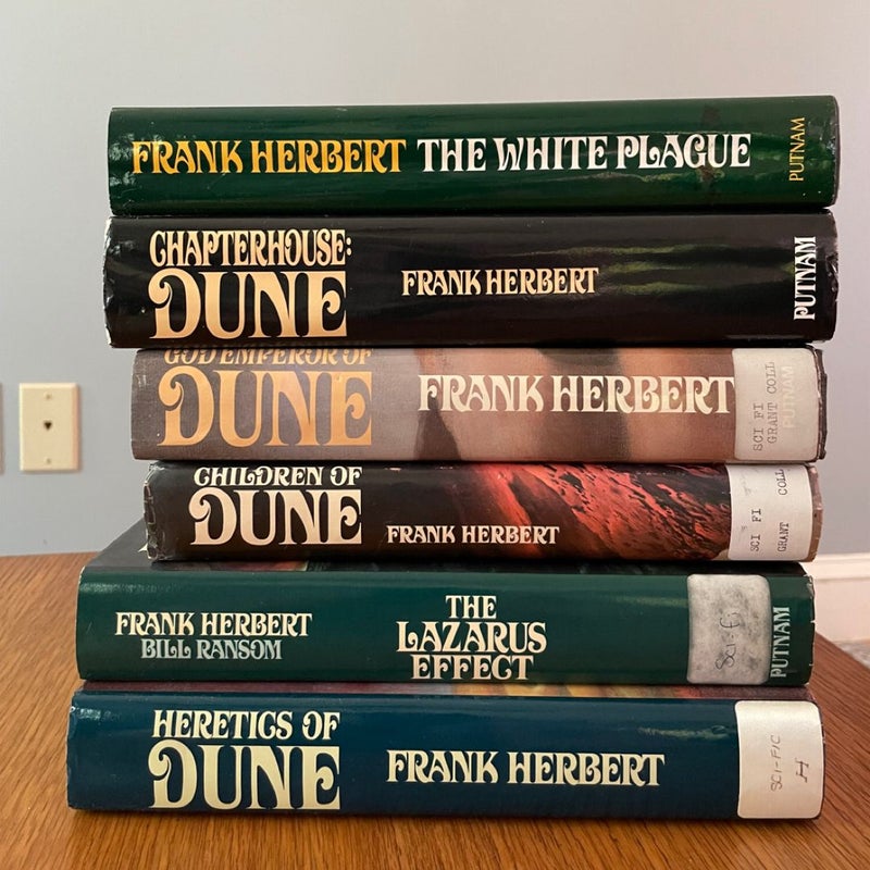 Dune Collection 6 Hardcover Books