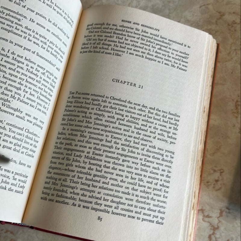 Emma and Sense & Sensibility bundle of books