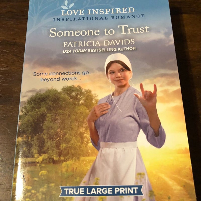 Someone to Trust -LARGE PRINT