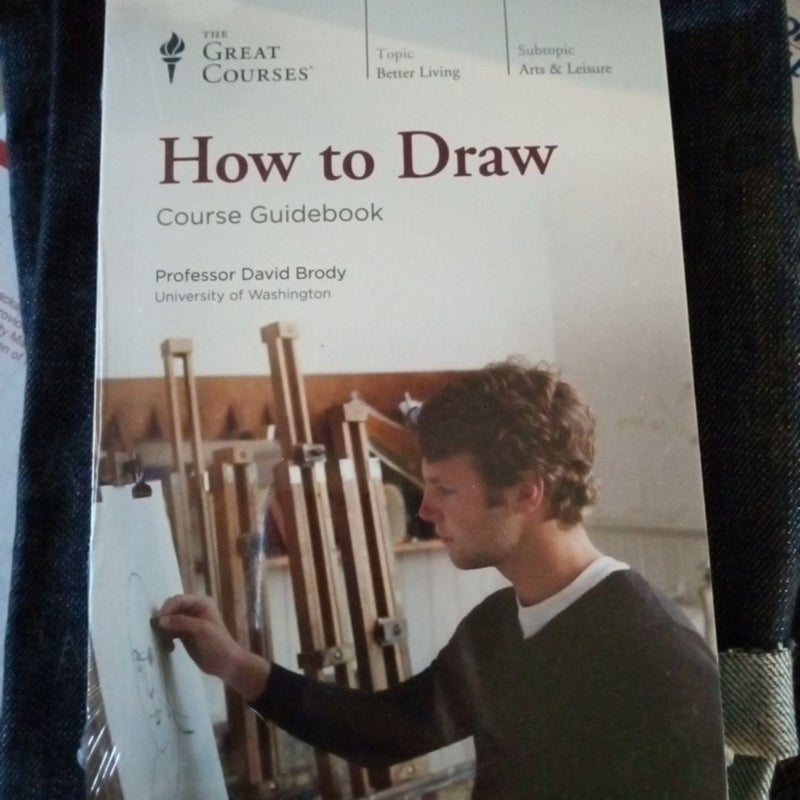 The Great Courses Better Living How to Draw DVD and Guidebook