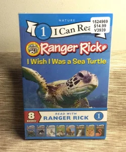 I CAN READ “Ranger Rick”. 8 BRAND NEW, Level 1 Early Readers, original Shrink wrap packaging