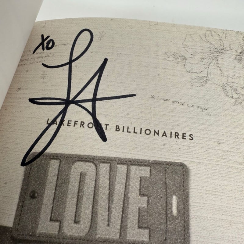 Love Unwritten by Lauren Asher Signed 