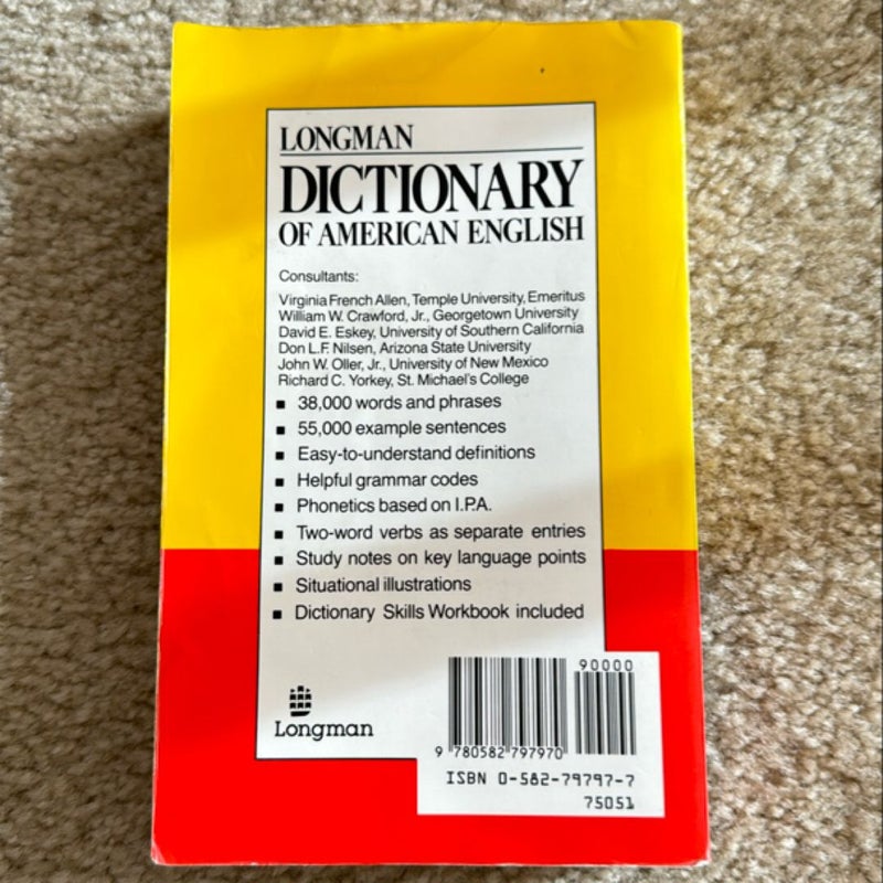 Longman Dictionary of American English