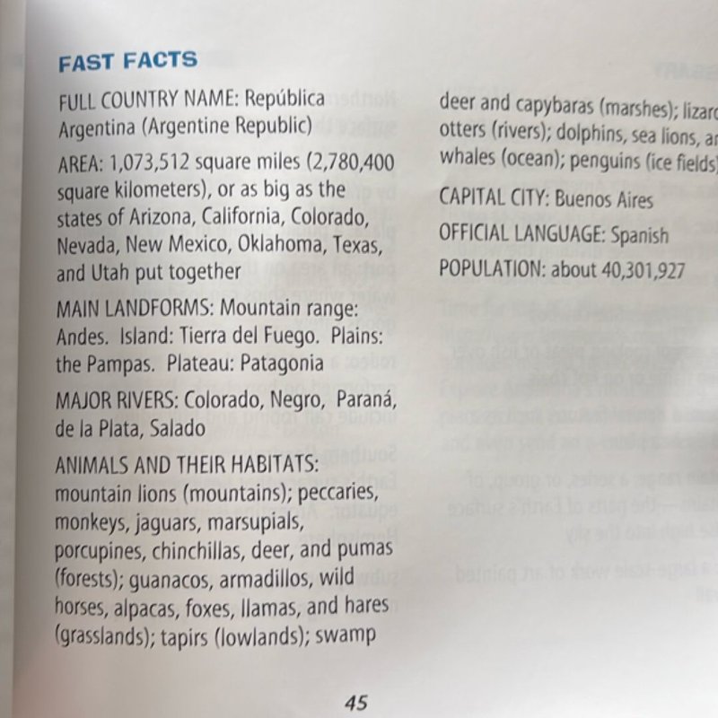 Country Explorers Argentina Bundle