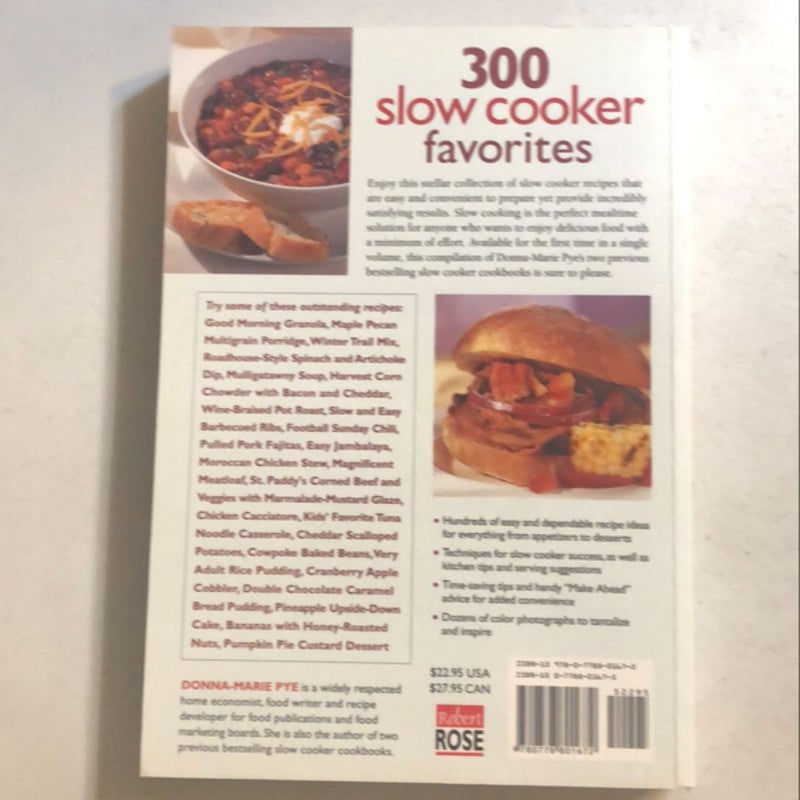 300 Slow Cooker Favorites