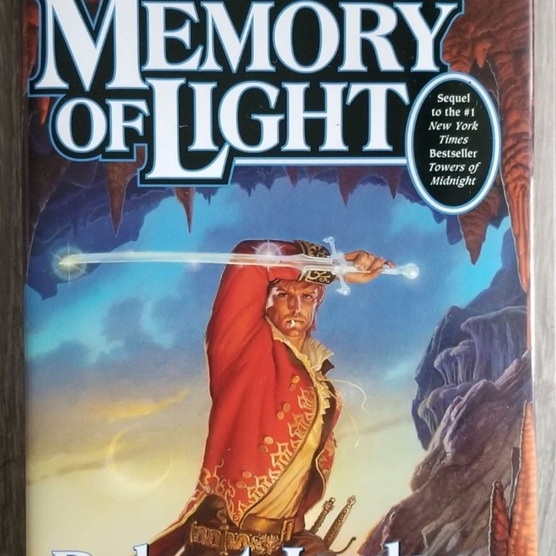 SIGNED 2012 WHEEL OF TIME A MEMORY OF LIGHT BOOK #14 ROBERT JORDAN 1ST ED. MINT!