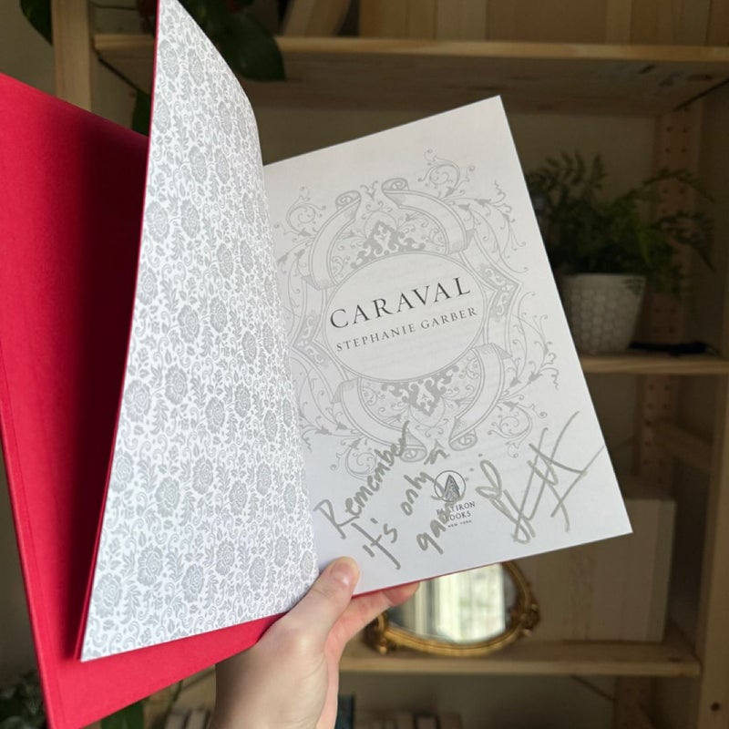 SIGNED Caraval Collector's Edition