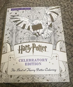 Harry Potter Magical Places & Characters Coloring Book by Scholastic