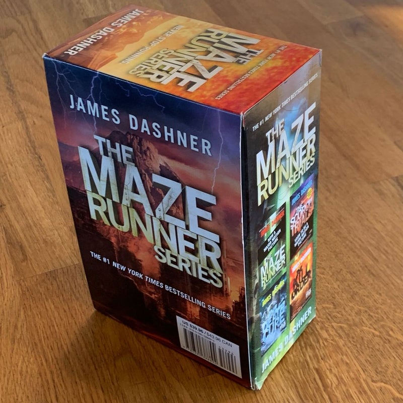 The Maze Runner Box Set (4-Book)