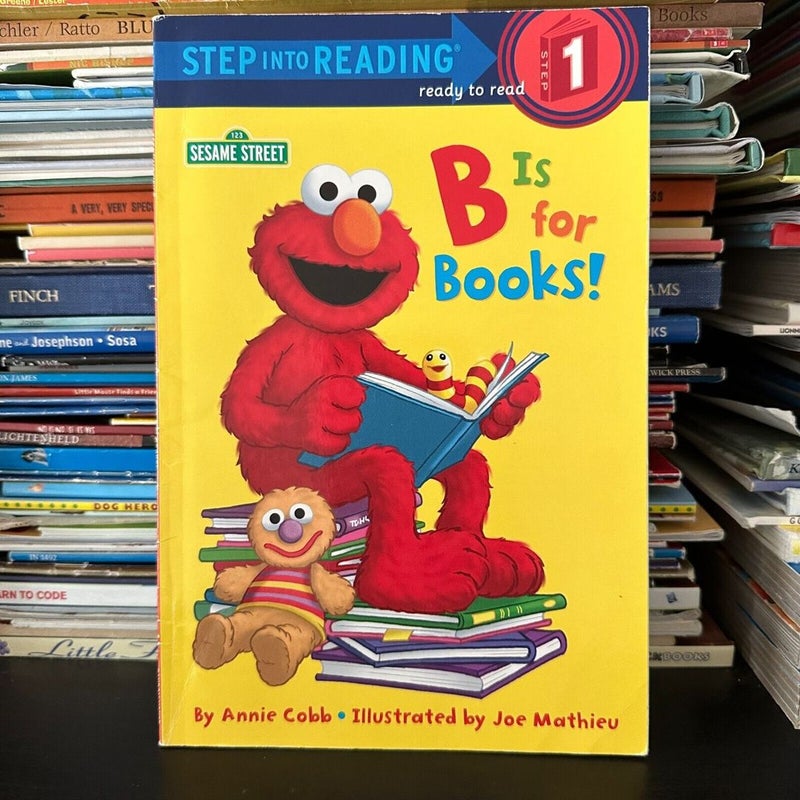 Sesame Street Book Bundle, 4 Books, Readers