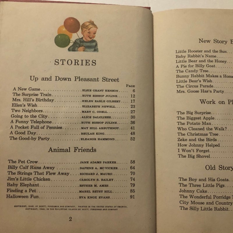 Vintage Friends and Neighbors Hardcover Book