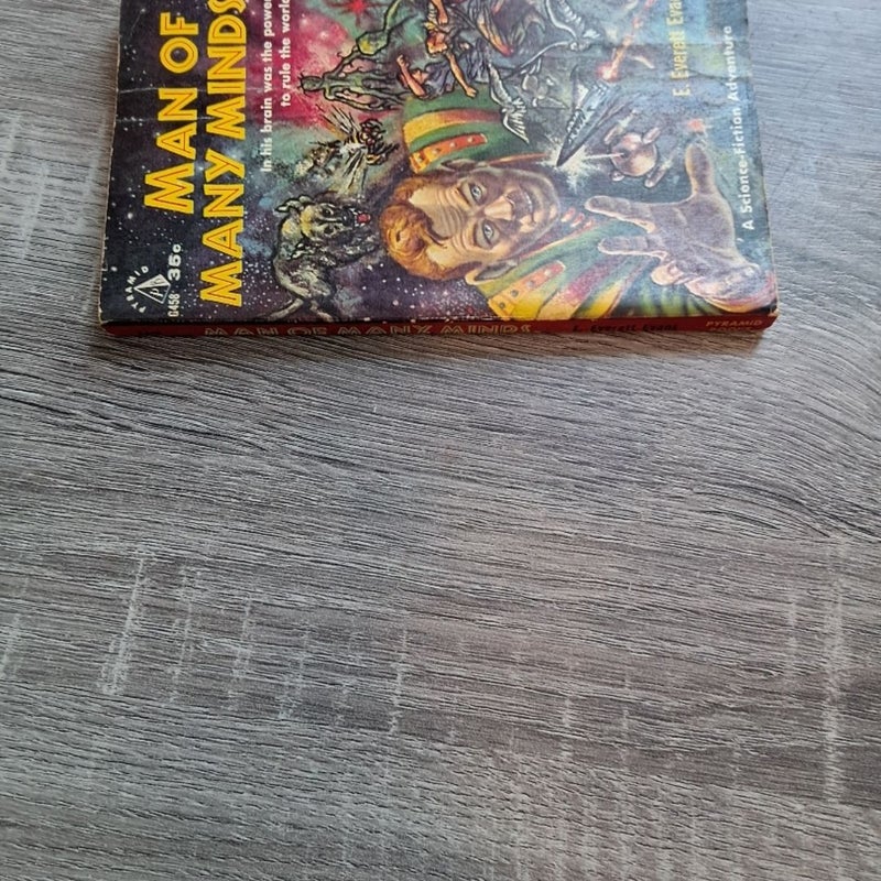 Man of Many Minds By E. Everett Evans 1959 Pyramid Paperback