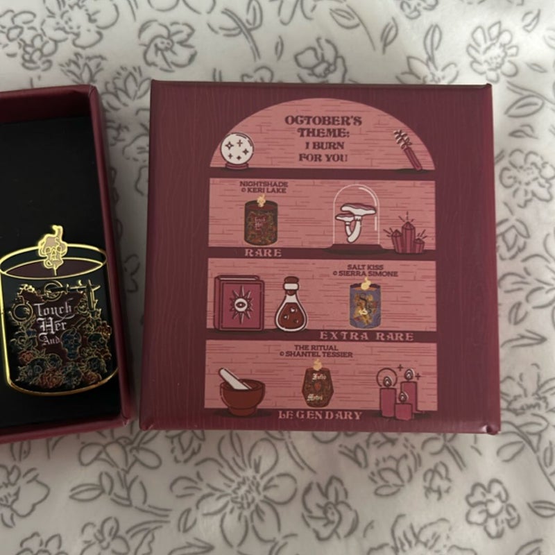 Bookishbox Nightshade Inspired Pin