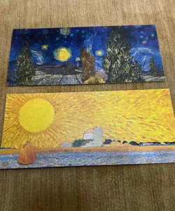 Van Gogh Post Cards (2 cards included)
