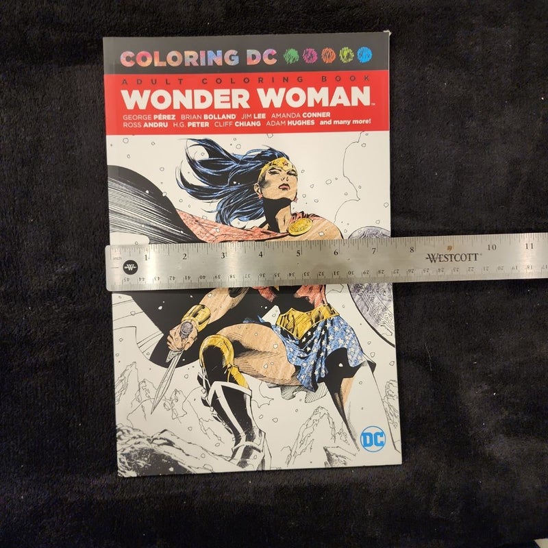 Colouring DC Wonder Woman