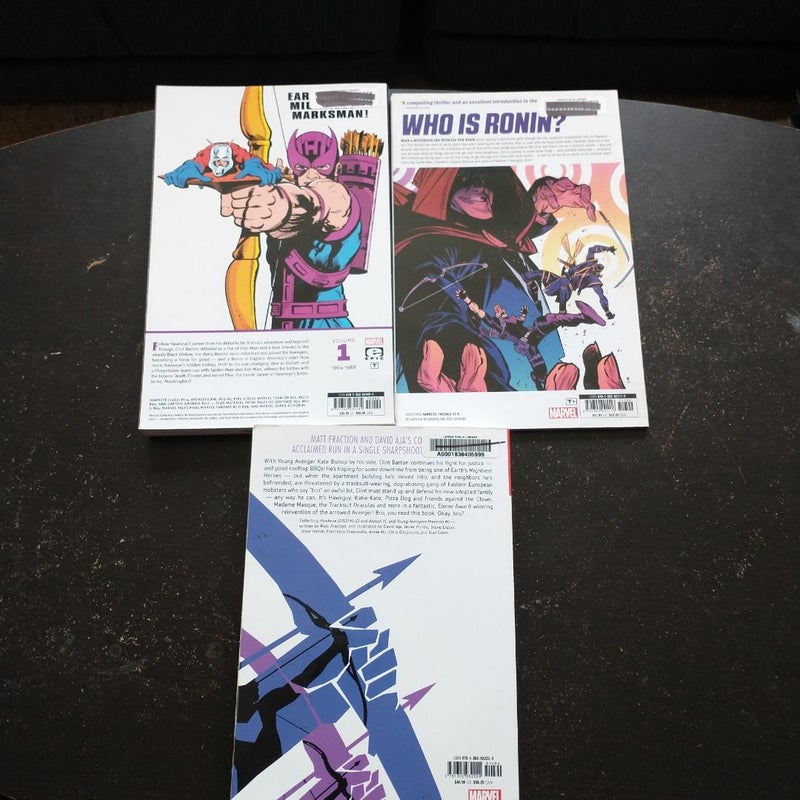 Hawkeye by Fraction and Aja: the Saga of Barton and Bishop