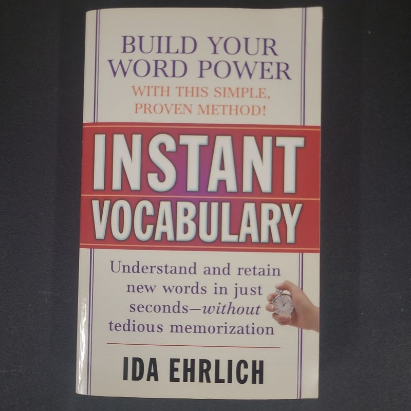 Instant Vocabulary