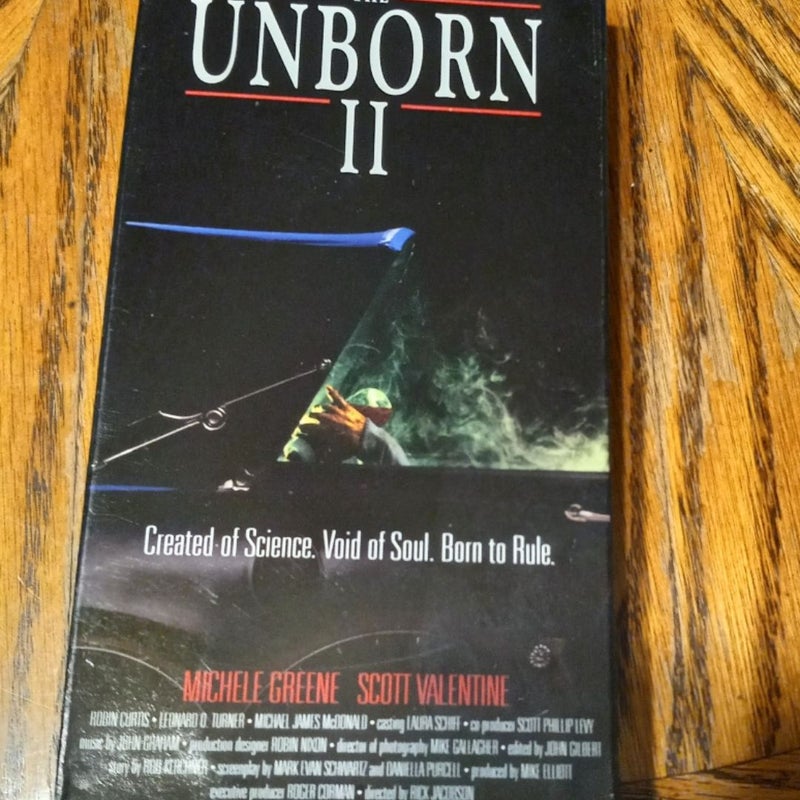 The Unborn 2 VHS