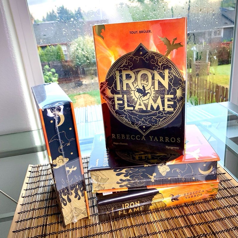 Iron Flame French Edition SEALED Rebecca Yarros Fourth Wing 2 UPDATED PHOTOS