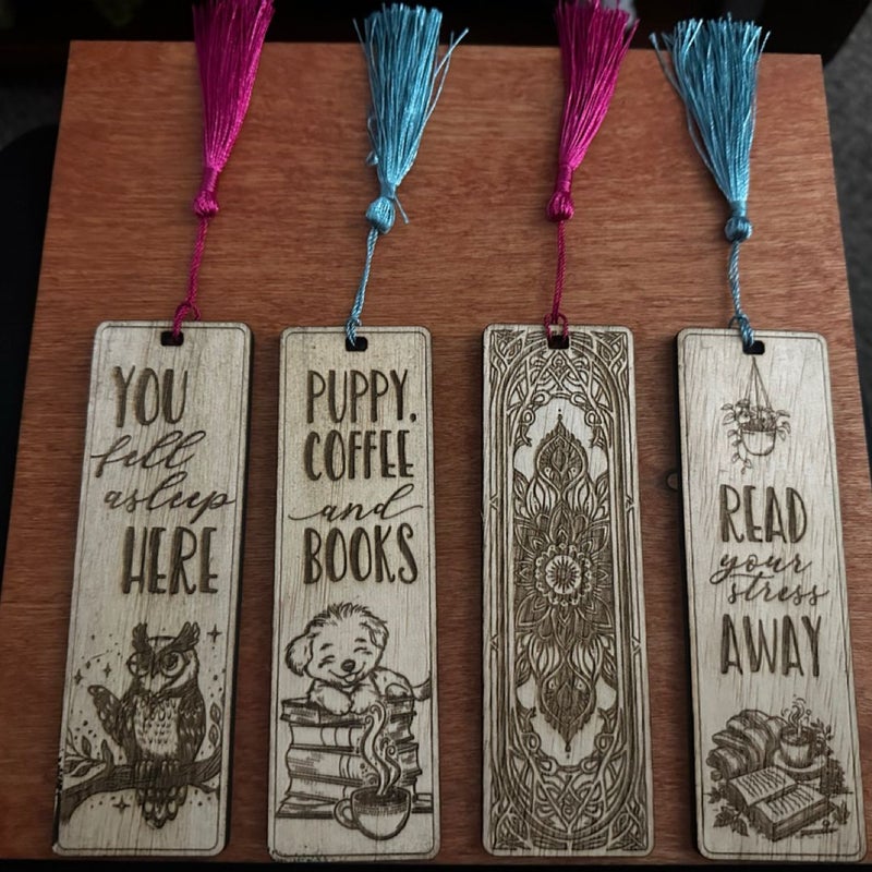 Wooden Bookmarks