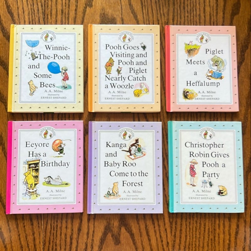 The Original Pooh Treasury set of 6