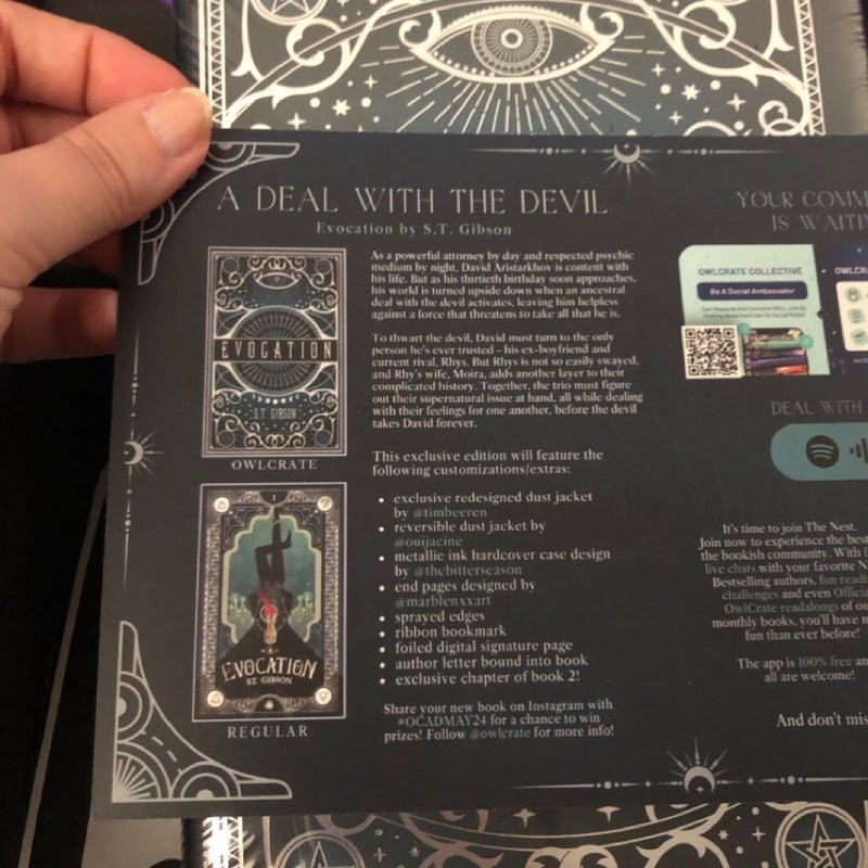 Evocation Owlcrate signed special edition