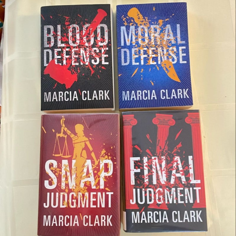 Blood Defense, Moral Defense, Snap Judgement , Final Judgement