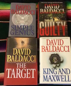 Four pack of David Baldacci Novels 