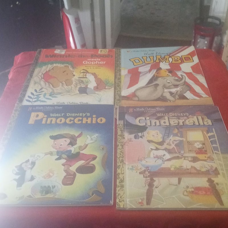 Walt Disney Little Golden Book Bundle/Mickey Mouse Bookends