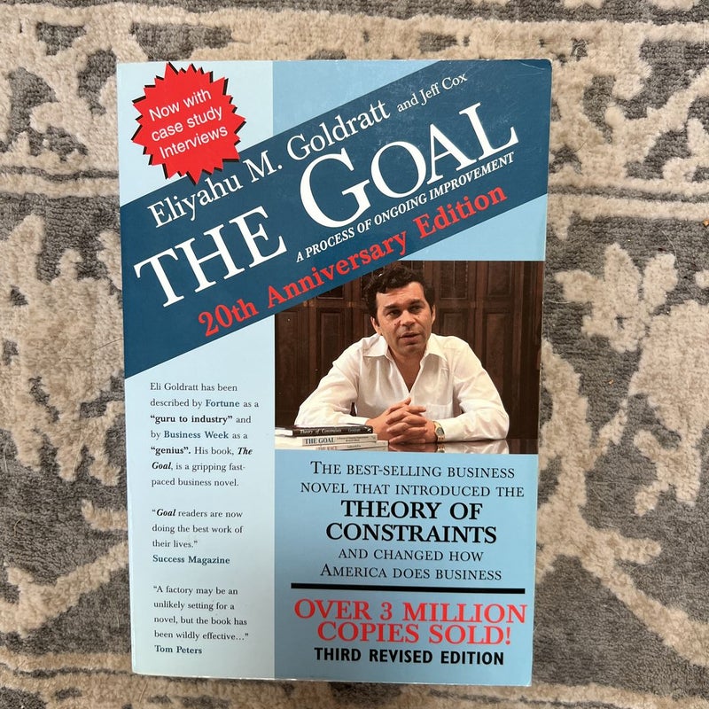 The Goal: A Process of Ongoing Improvement – Paperback – GOOD